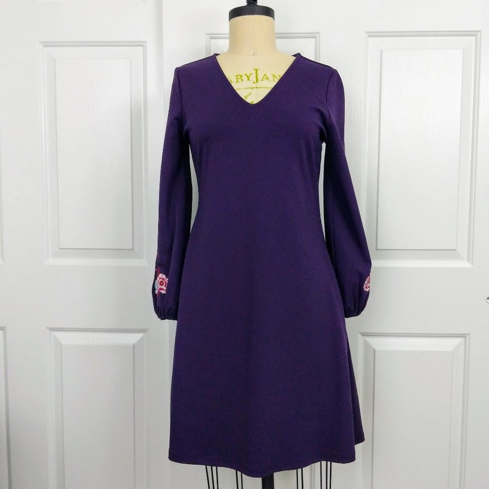Ann Taylor Purple Dress Size 2